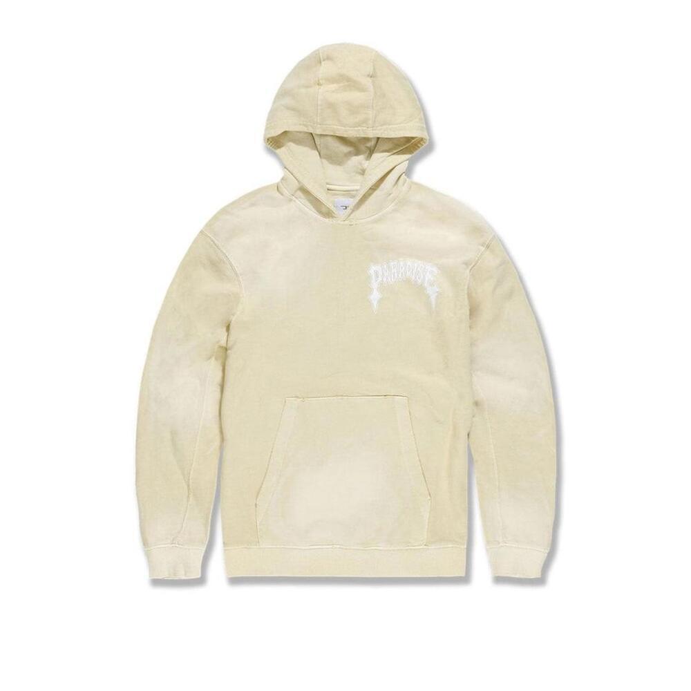 Jordan Craig Everlasting Screen Print Fleece Hoodie Khaki Size XL